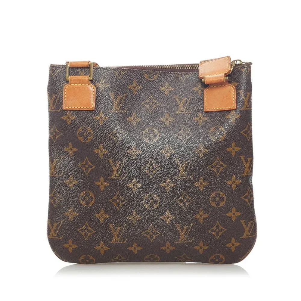 Louis Vuitton Pochette Bosphore Brown Monogram PVC Leather Shoulder Bag - Picture 3 of 5
